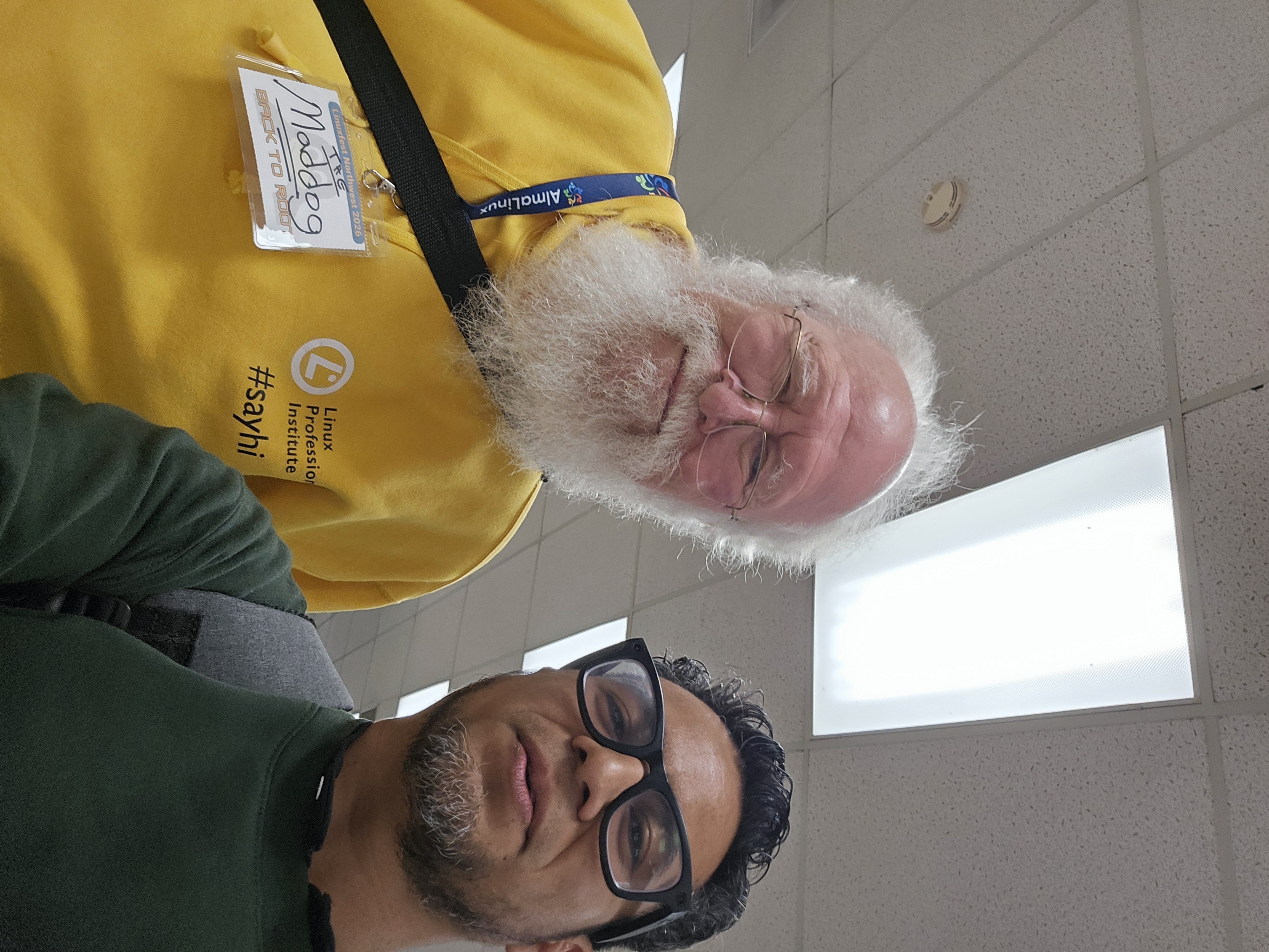Meeting Jon "maddog" Hall