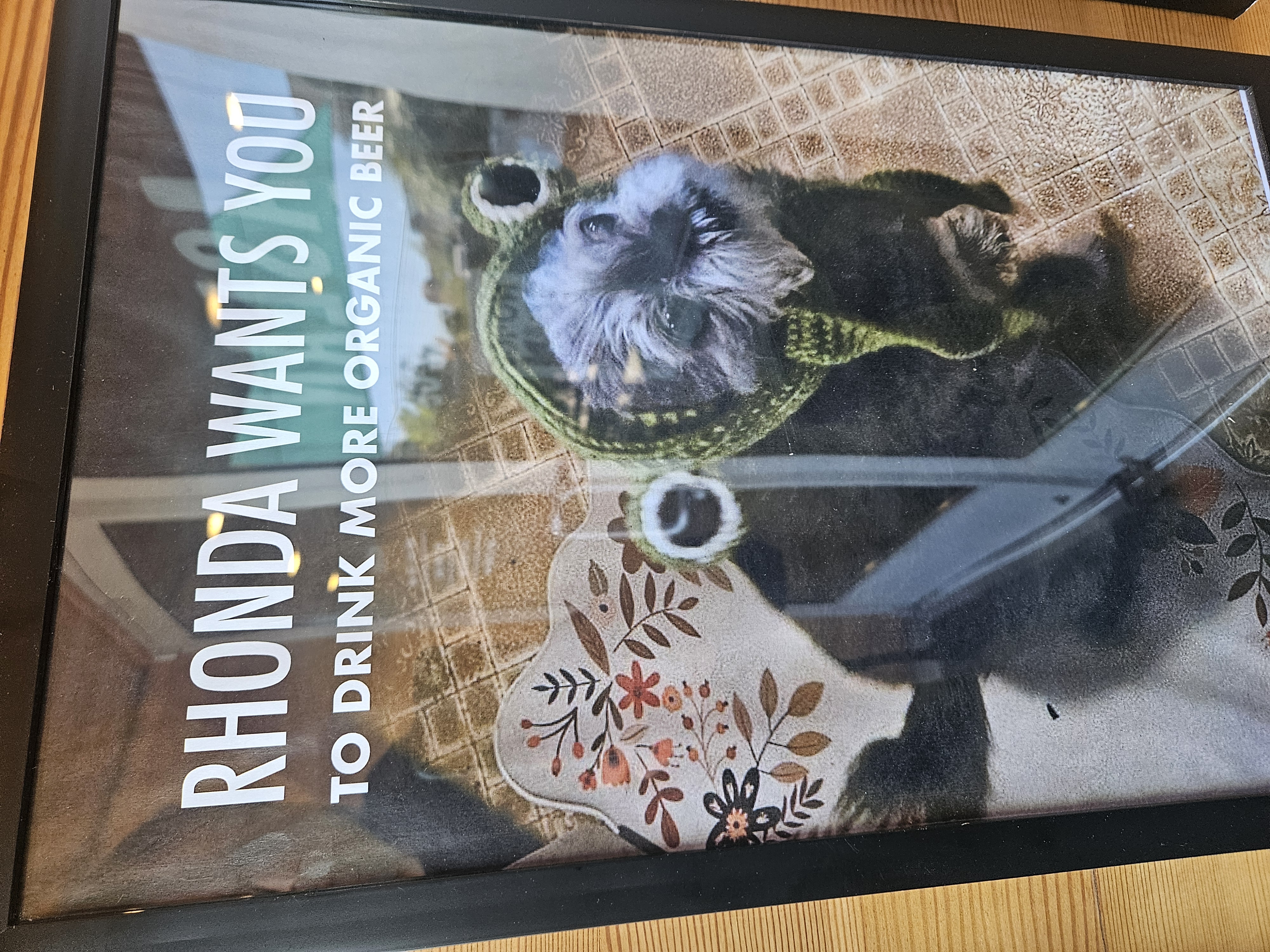 Rhonda wants you to drink more organic beer