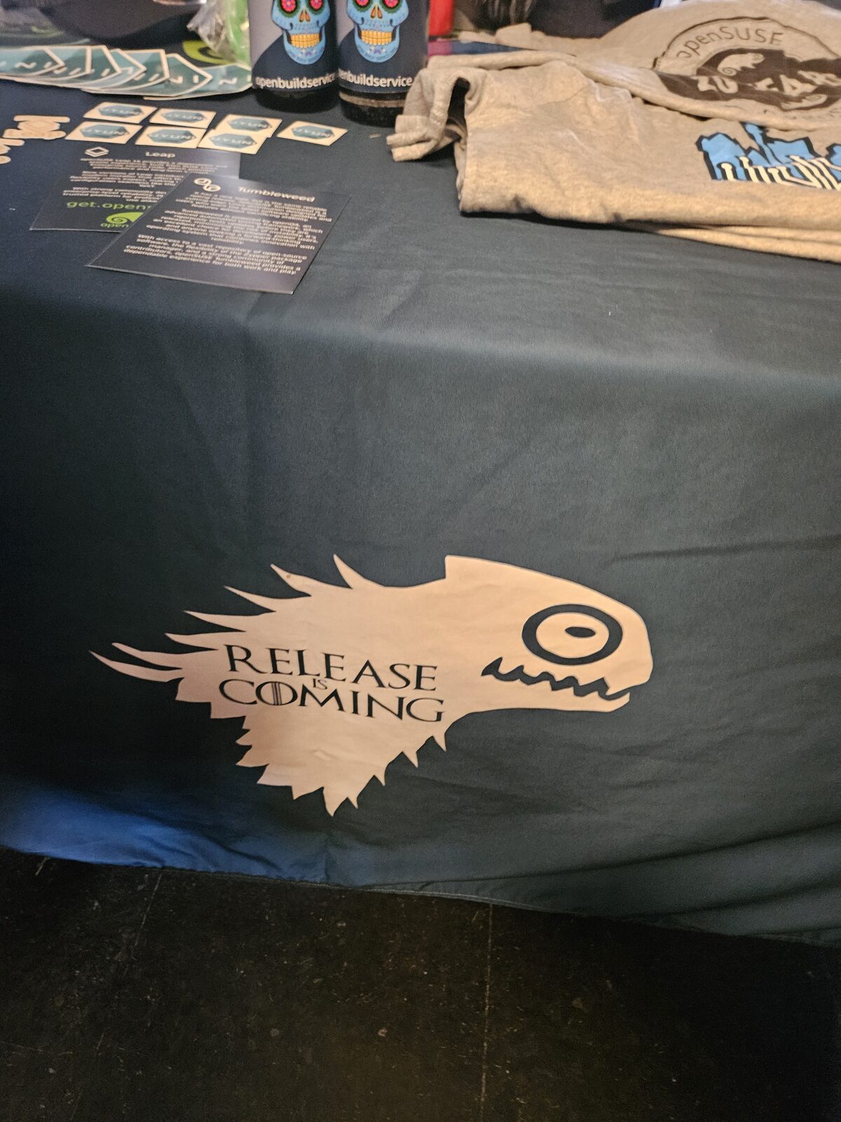 SUSE booth at FOSDEM